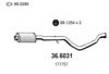 PEUGE 1717L4 Middle Silencer